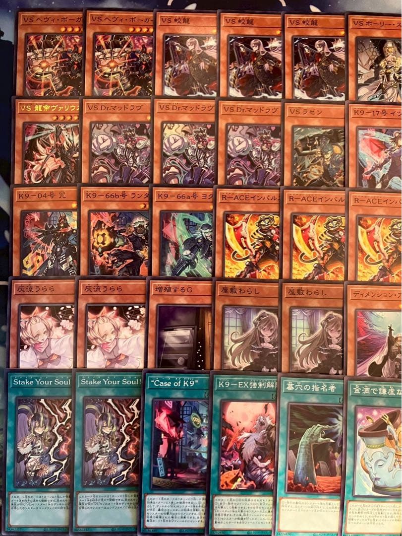 フォロワー様5%オフ　大会構築　K9VSデッキ　①