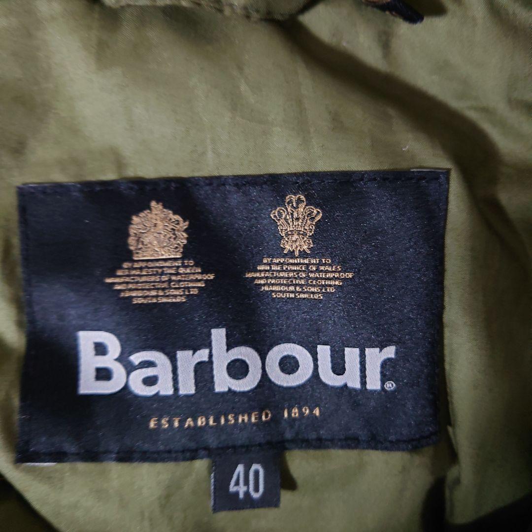 バブアー　ビデイル パデッド OS CASUAL JACKET 中綿 オリーブ