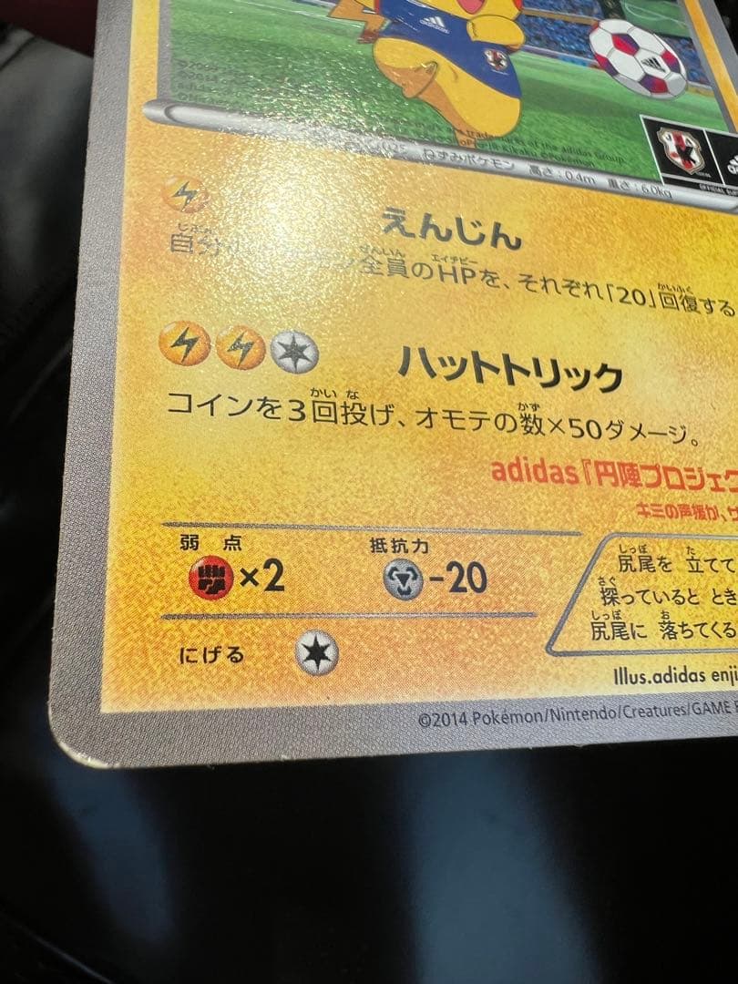 日本代表のピカチュウ②：ポケモンNewモン! Book付録 PROMO XYシリ