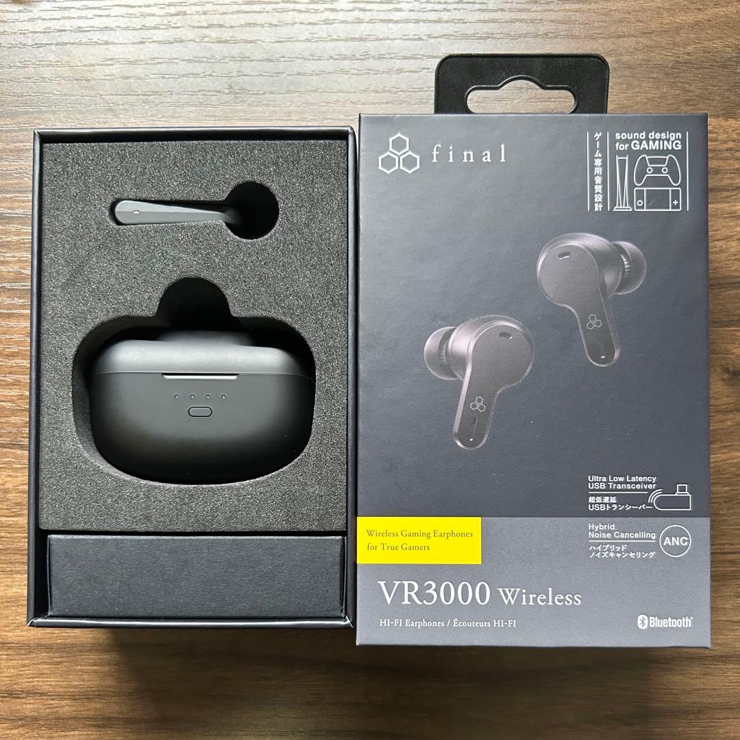【新品未使用】final VR3000 Wireless FI-VR3DPLTW