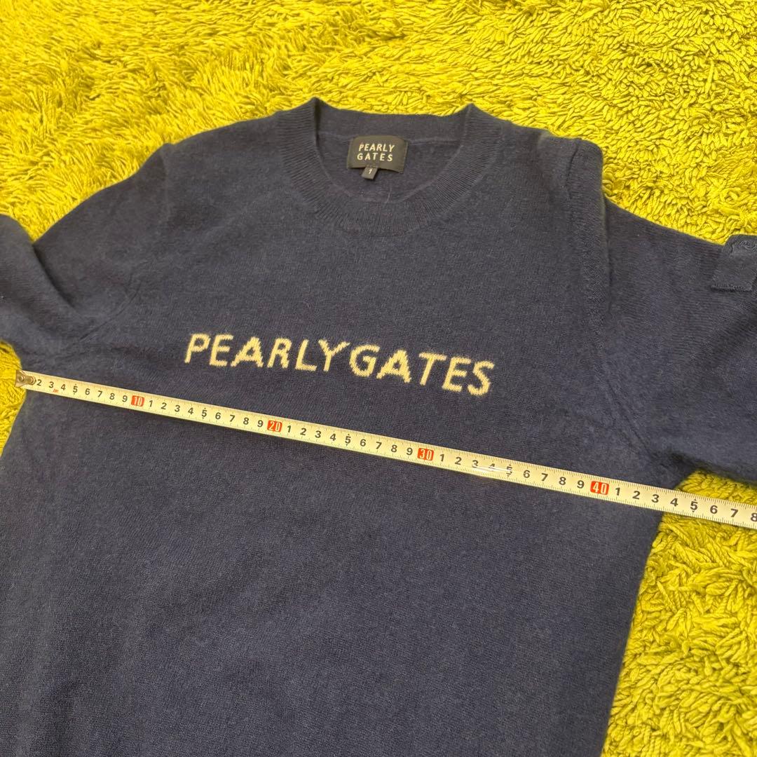 パーリーゲイツ PEARLYGATES カシミヤ100% ニットセーター 1