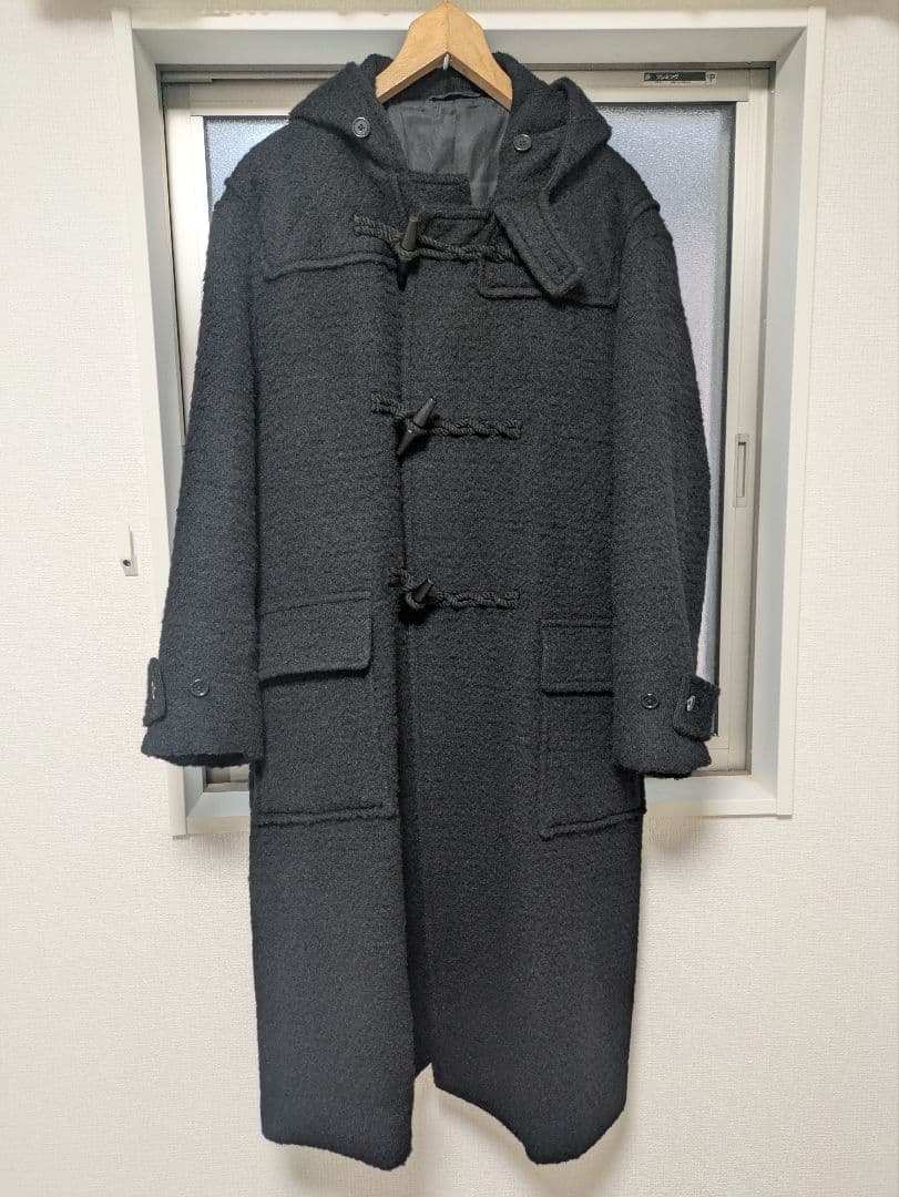 アダムエロペ別注　blurhms ブラームス　ウールメルトン　ダッフルコート