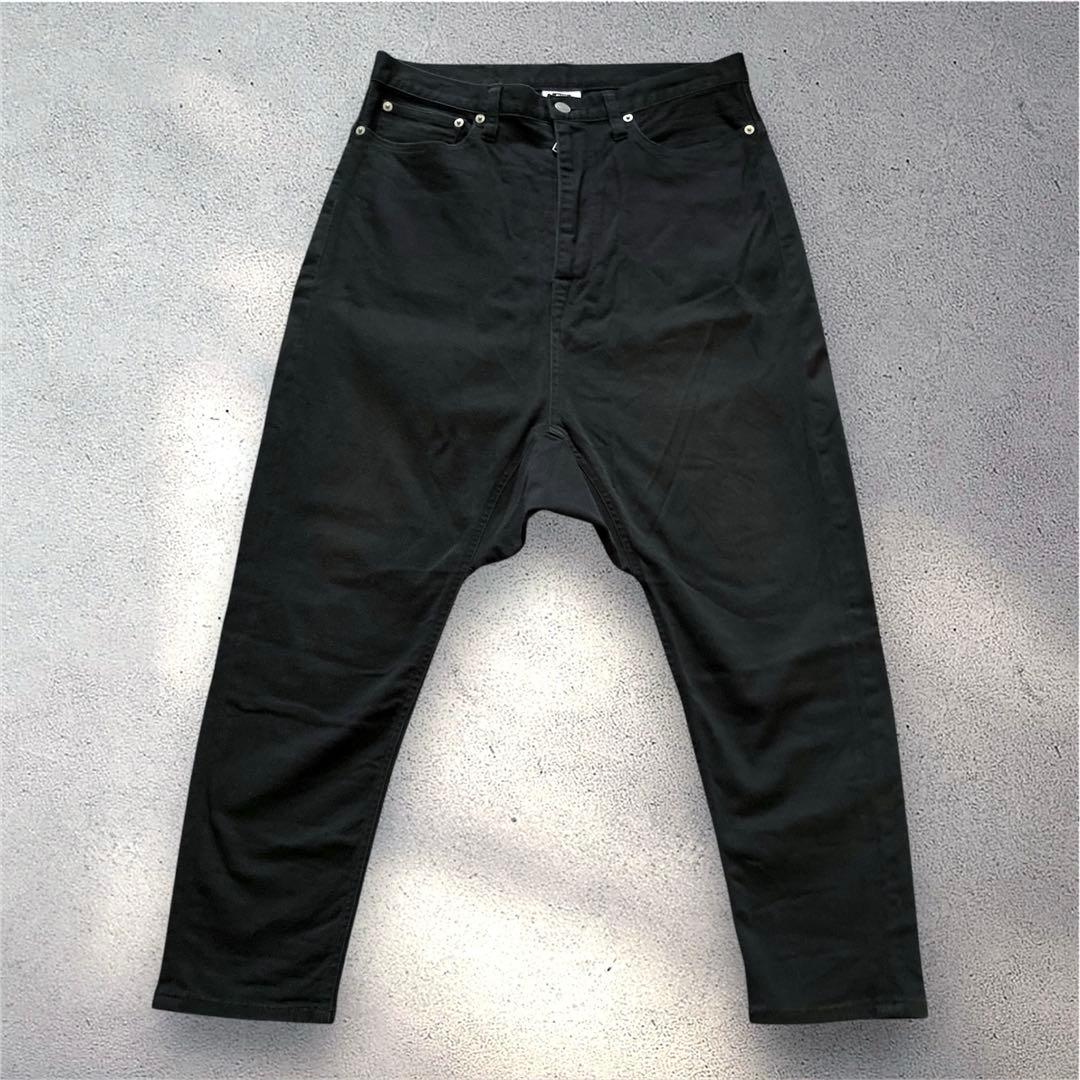 パンツ archive swagger sarrouel black jeans y2k