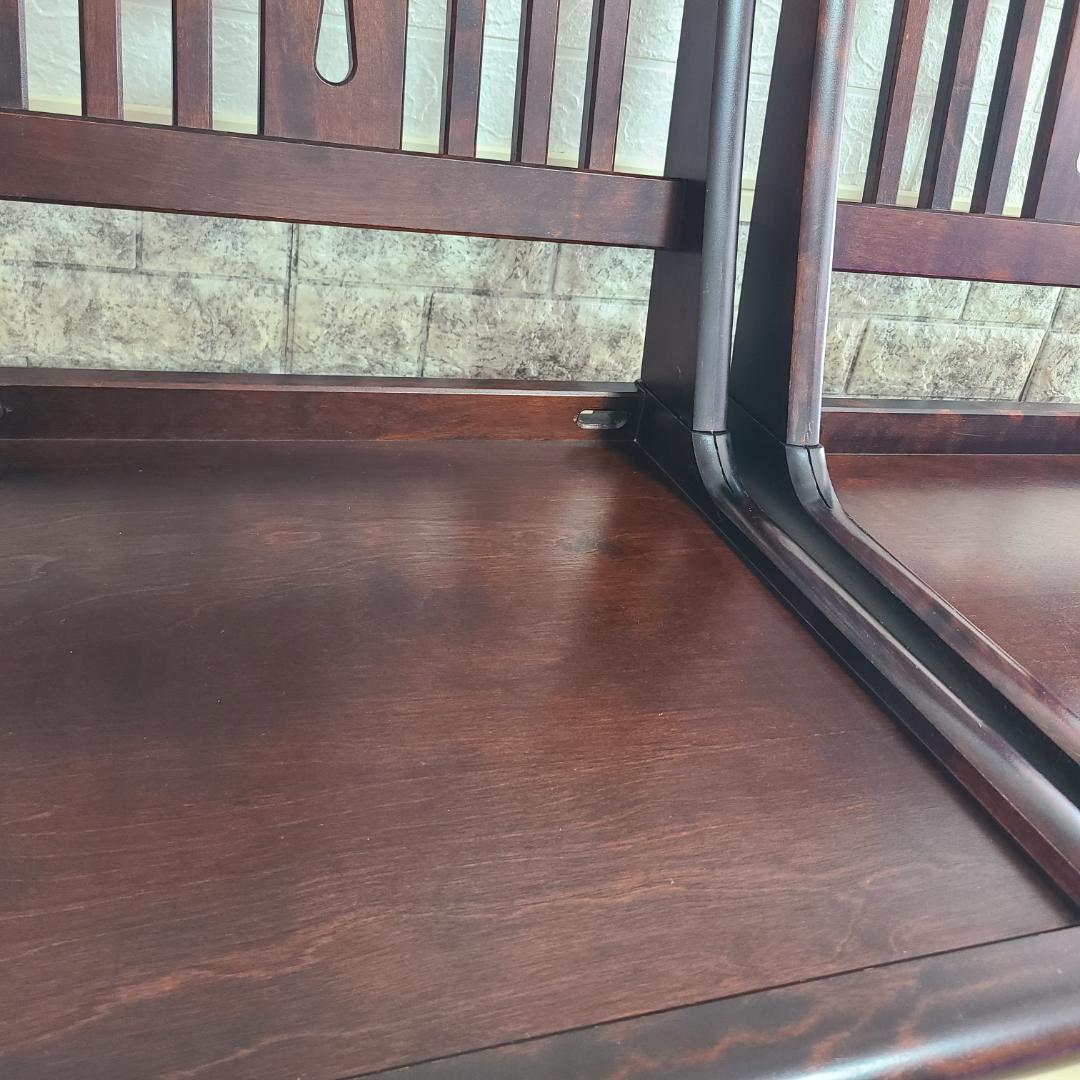 北海道民芸家具　座椅子　2脚セット　高級家具 ①