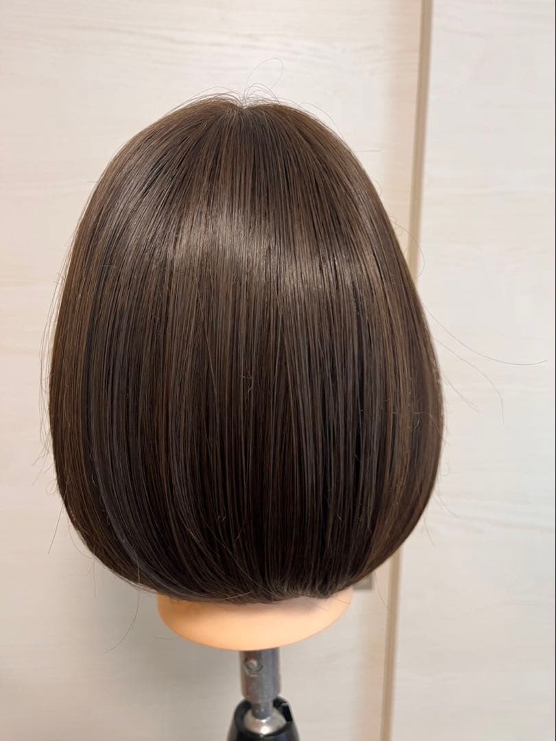 ピンクエイジ　 手植えフルウィッグ　ネイチャーショート（モースト原糸）