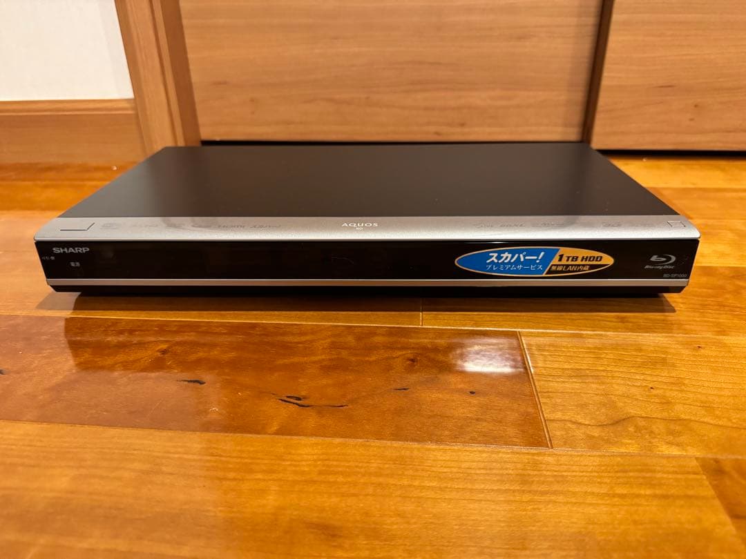 シャープ BD-SP1000 ブルーレイレコーダー