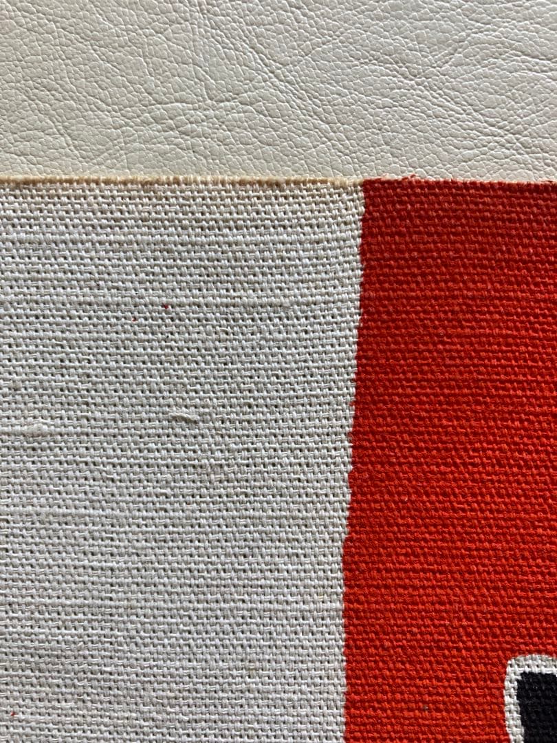 柚木沙弥郎　型染め絵　大サイズ37×44cm