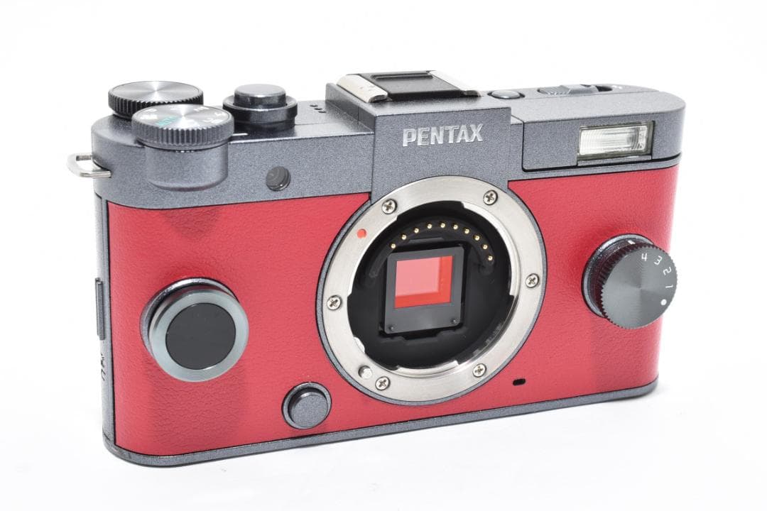 ショット数79枚■新品級■PENTAX Q-S1 ボディ ガンメタル