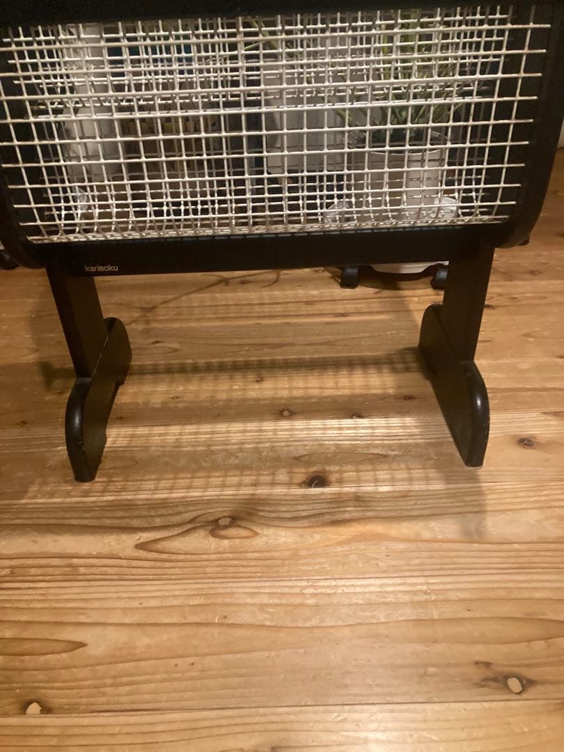 昭和レトロ　カリモク　マガジンラック レトロモダン 80-90s