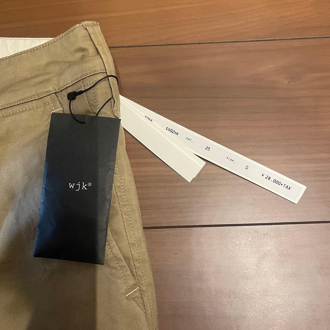 wjk ストレートパンツ チノパン　S