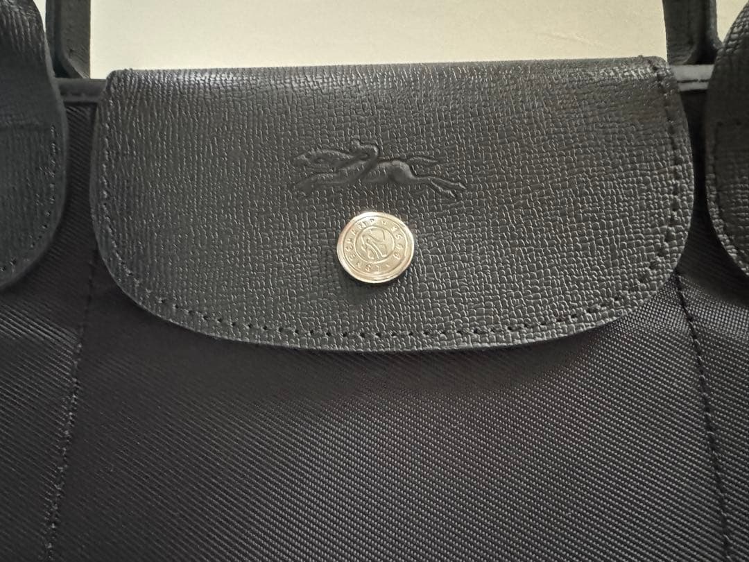 LONGCHAMP ブラック ビジネスバッグ