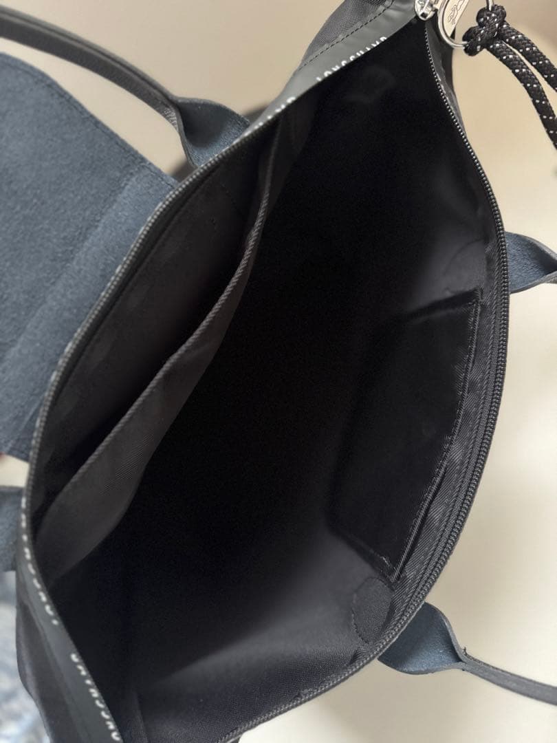 LONGCHAMP ブラック ビジネスバッグ