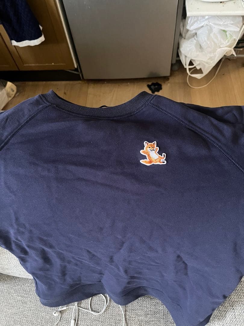 メゾンキツネ chillax fox スウェット トレーナー