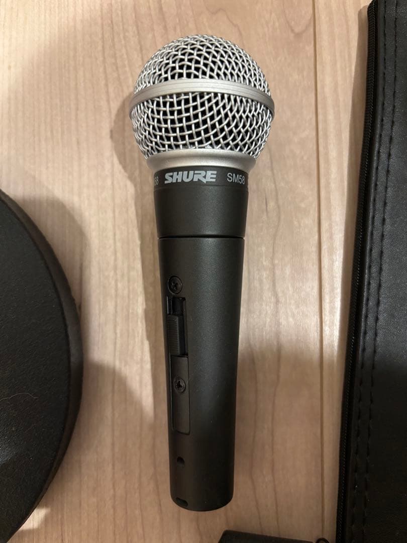 SHURE SM58 マイク スタンド付き