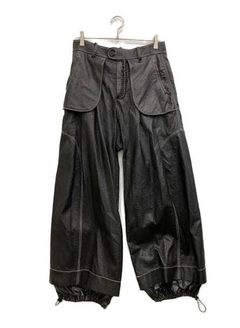 パンツ NUTEMPEROR /WIDE PU LEATHER PANTS