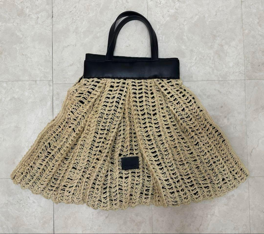 OMMO ラフィアバッグ