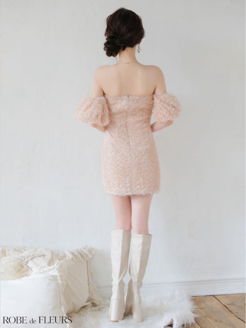 fm3488 半袖　ディア　ローブドフルール　ブリエ　キャバドレス