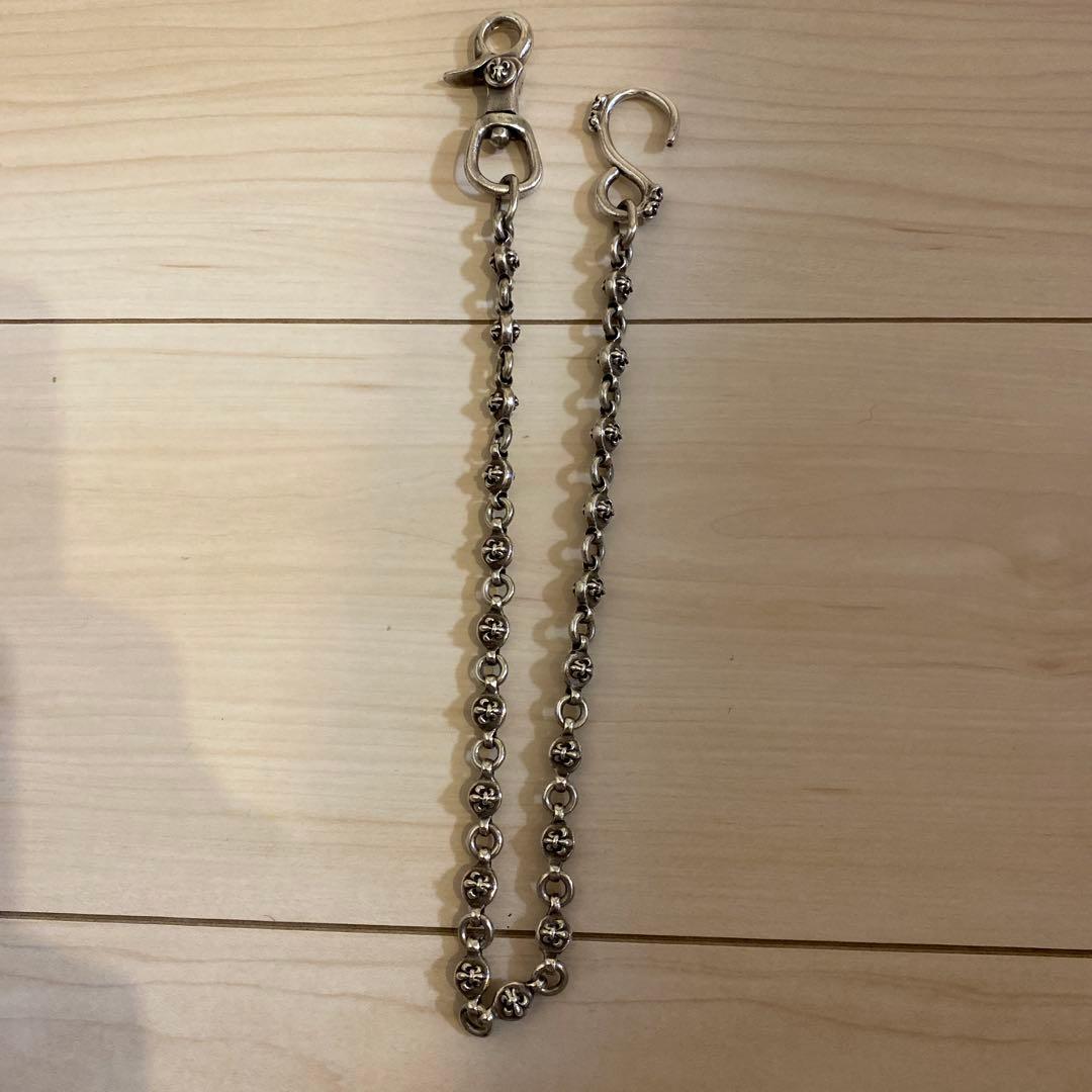 THIRTEEN DESIGNS ウォレットチェーン　シルバー
