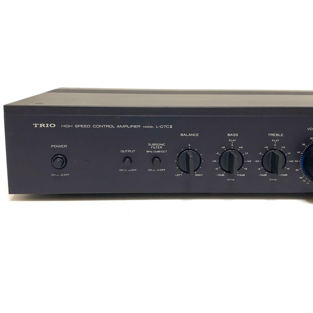 希少　動作確済　TRIO L-07CII トリオ　コントロールアンプ　プリアンプ