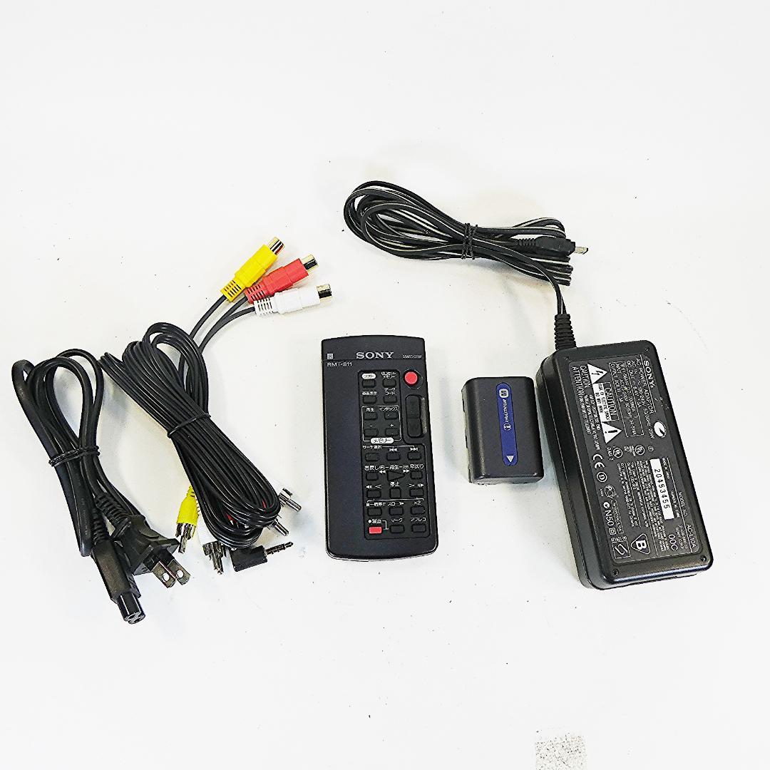 動作品ソニー DCR-TRV33 MiniDVビデオカメラ　DVDダビングに最適