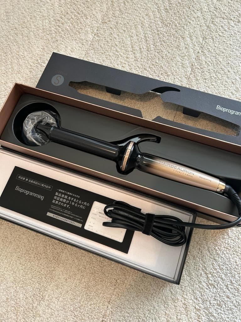 ヘアビューロン 4DカールS 26.5ミリ 4D Plus LUMIELINA