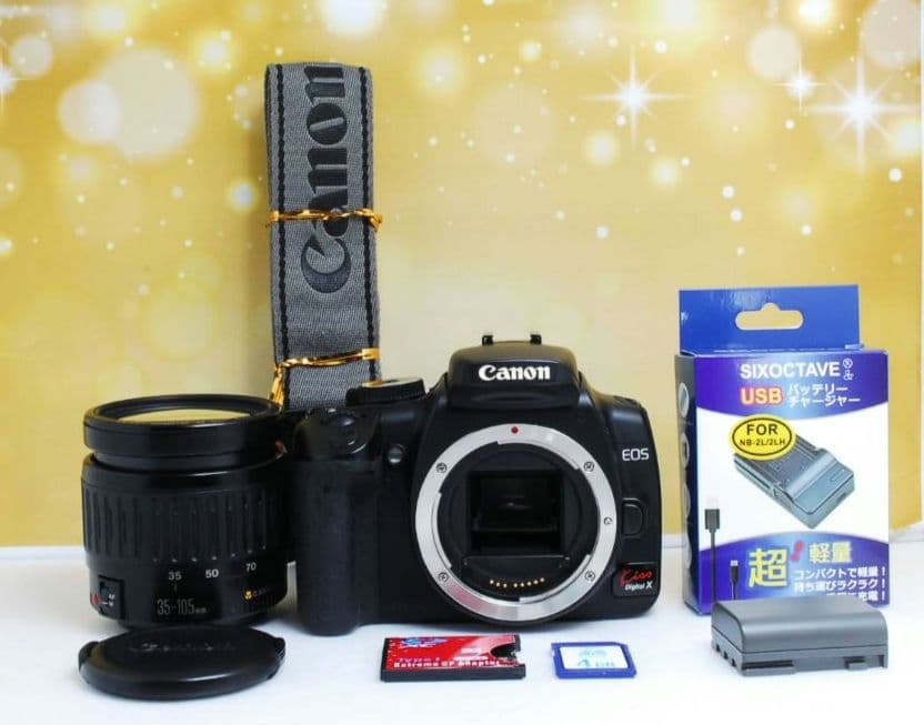 ♡様　　CANON　EOS　KissX　初心者デビュー　一眼レフ　キャノン