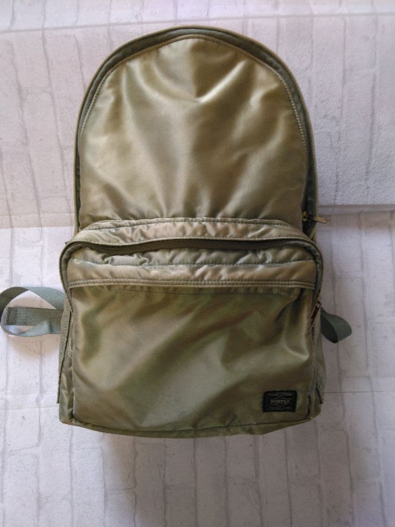 ポーター タンカー リュック Lサイズ セージグリーン 19L