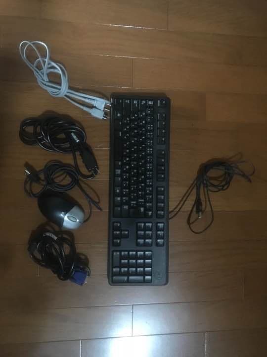 Windowsパソコン  デスクトップ  モニター等周辺機器、入力デバイス付き