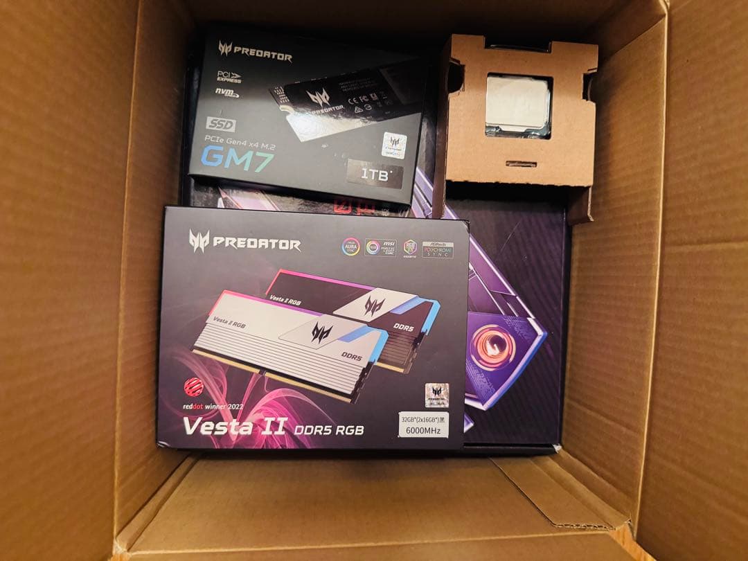 【4点セット】intel i5 13600kf Z790M AORUS