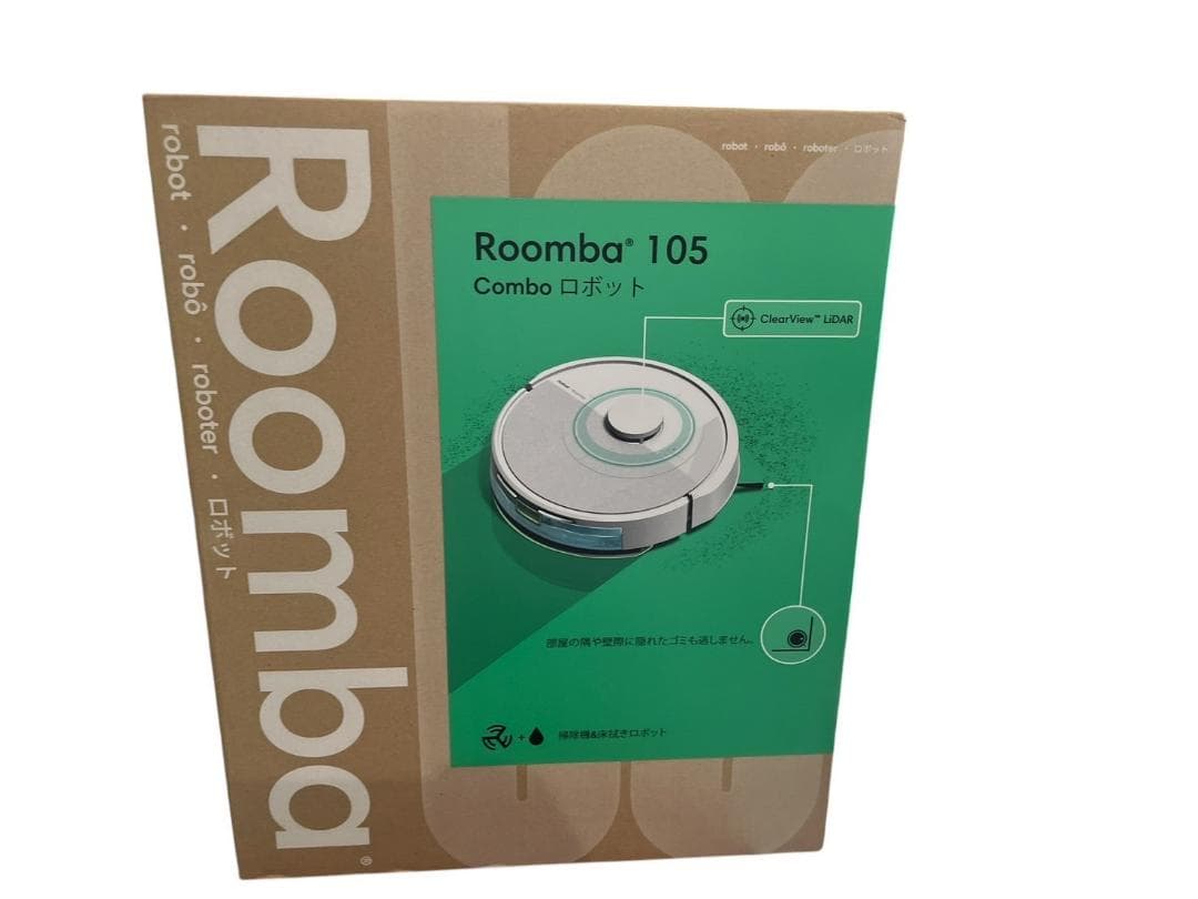 ◻【新品未開封】Roomba 105 Combo ロボット掃除機 床拭きロボット