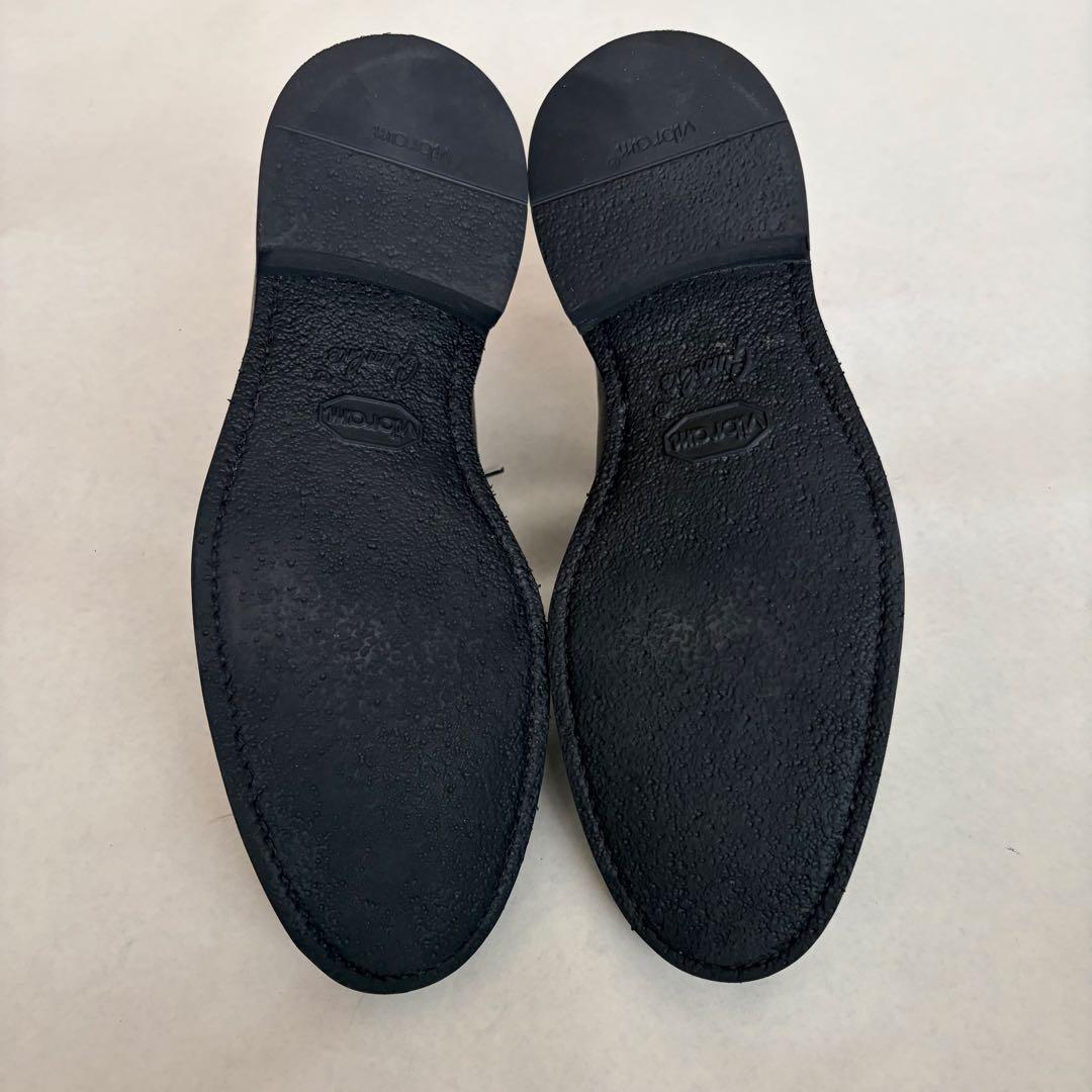 【極美品】berwick バーウィック3680 6 1/2プレーントゥ 黒 シボ