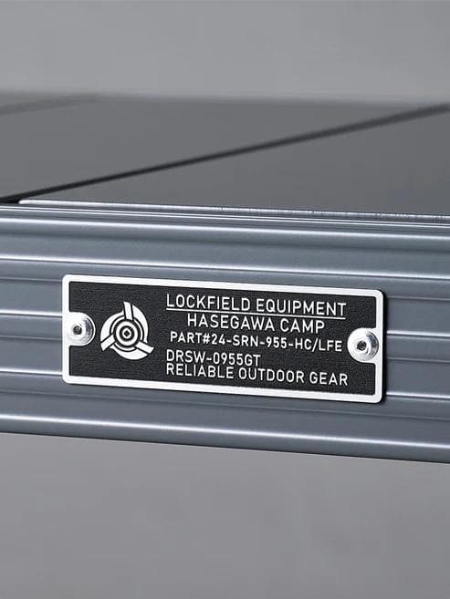 HASEGAWA LOCKFIELD コラボ アルミグリルテーブル