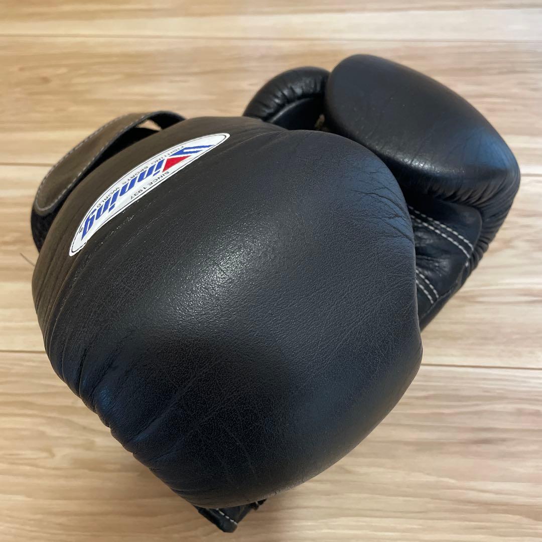 Winning ボクシンググローブ 8 oz ブラック