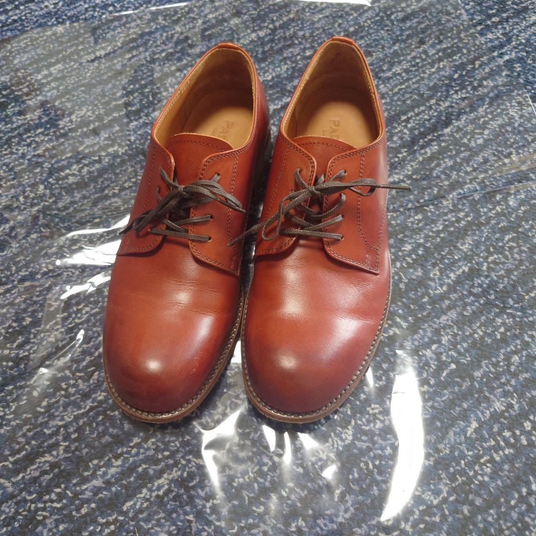 Padrone ブラウン ドレスシューズ