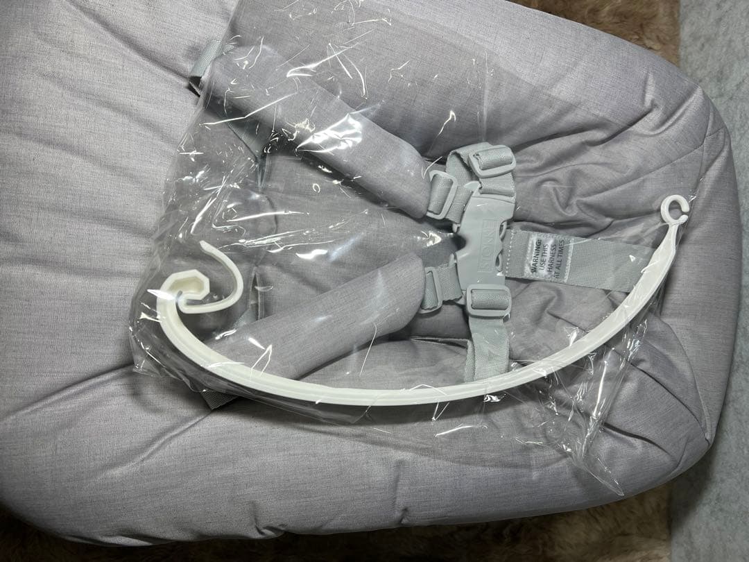 Stokke(ストッケ)トリップトラップ ベビーチェア パッドセット　グレー