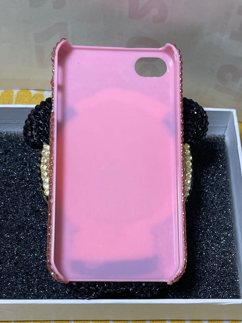 パンダ型ビジューiPhoneケース