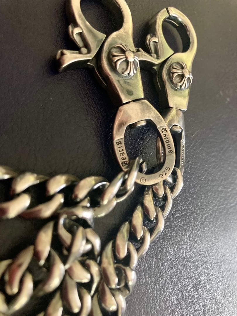 ✴︎GOLD✴︎ ウォレットチェーンダブルクリップ