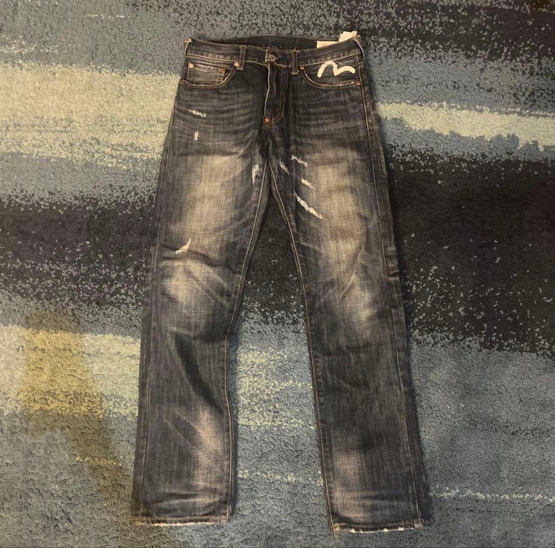 【レア】EVISU デニムパンツ　漢字　No.3 31×32