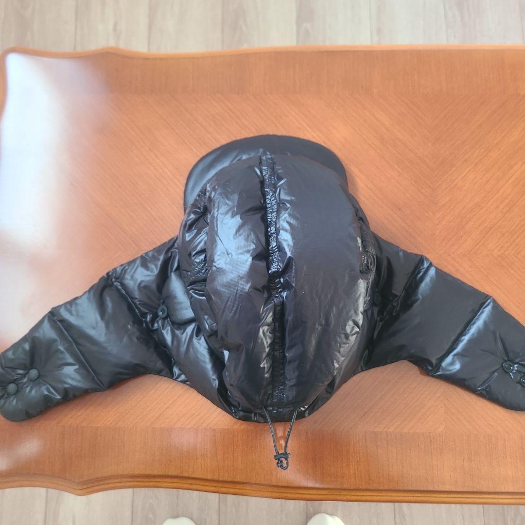 NANGA ブラックダウンキャップ