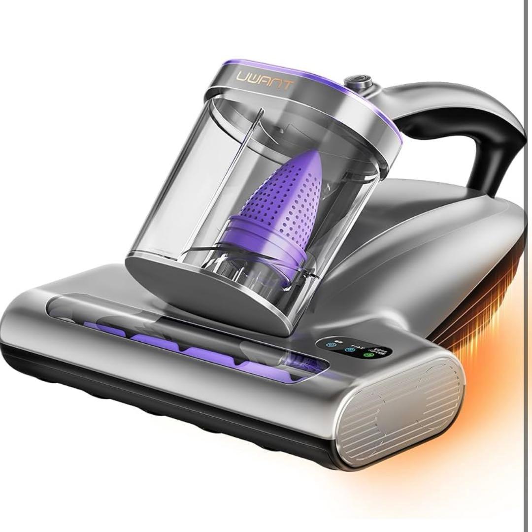 【布団クリーナー】布団掃除機 18KPa強力吸引 65℃熱風乾燥 UV除菌