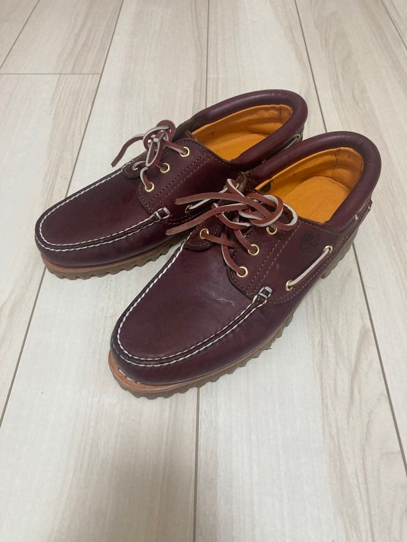 美品 timberland 3eye classic lug ティンバーランド