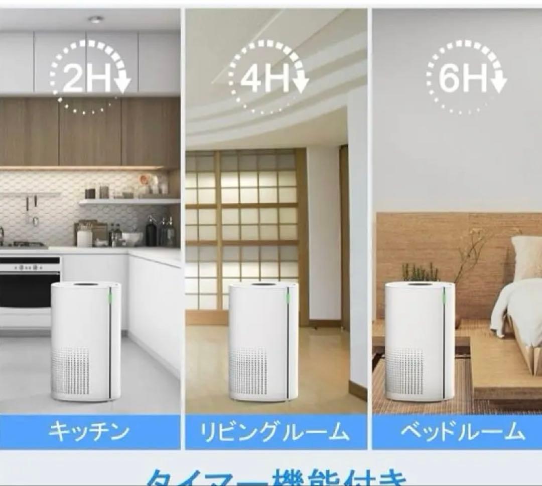 元値26000円✨新品の高性能フィルター＆最大18畳まで対応 空気清浄機