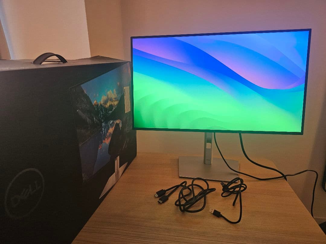 Dell U2723QX 27インチ 4K IPS モニター 元箱・付属品完備