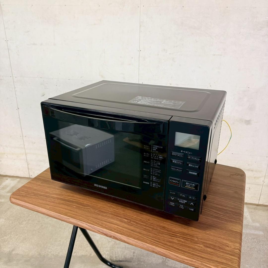 アイリスオーヤマ オーブンレンジ フラット 2024年製 KM0010