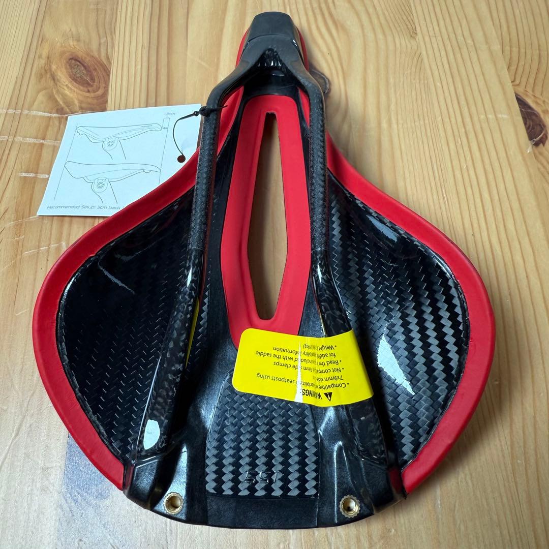 未使用品　S-WORKS POWER ARCサドル レッド155