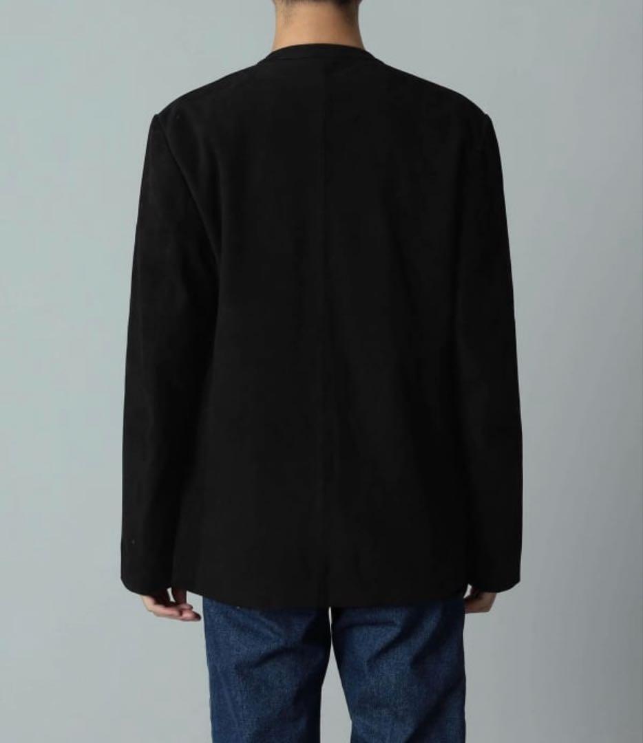 QUATTROCCHI ゴートスエード ノーラペル ジャケットサイズ48