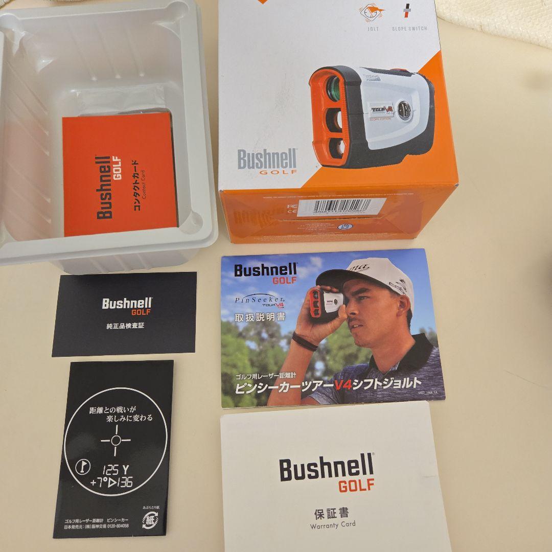 Bushnell Tour v4 Shift ゴルフ用距離計