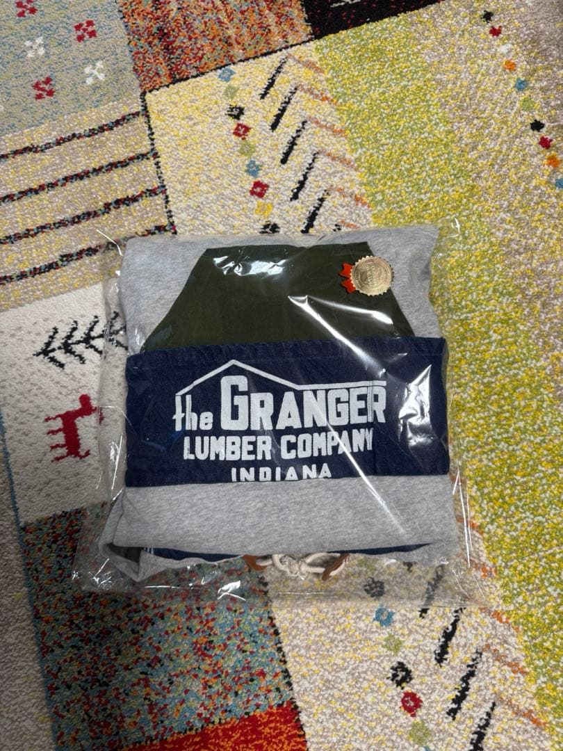 ライムインク　インディゴ異素材ドッキングワンピース　新品タグ付き