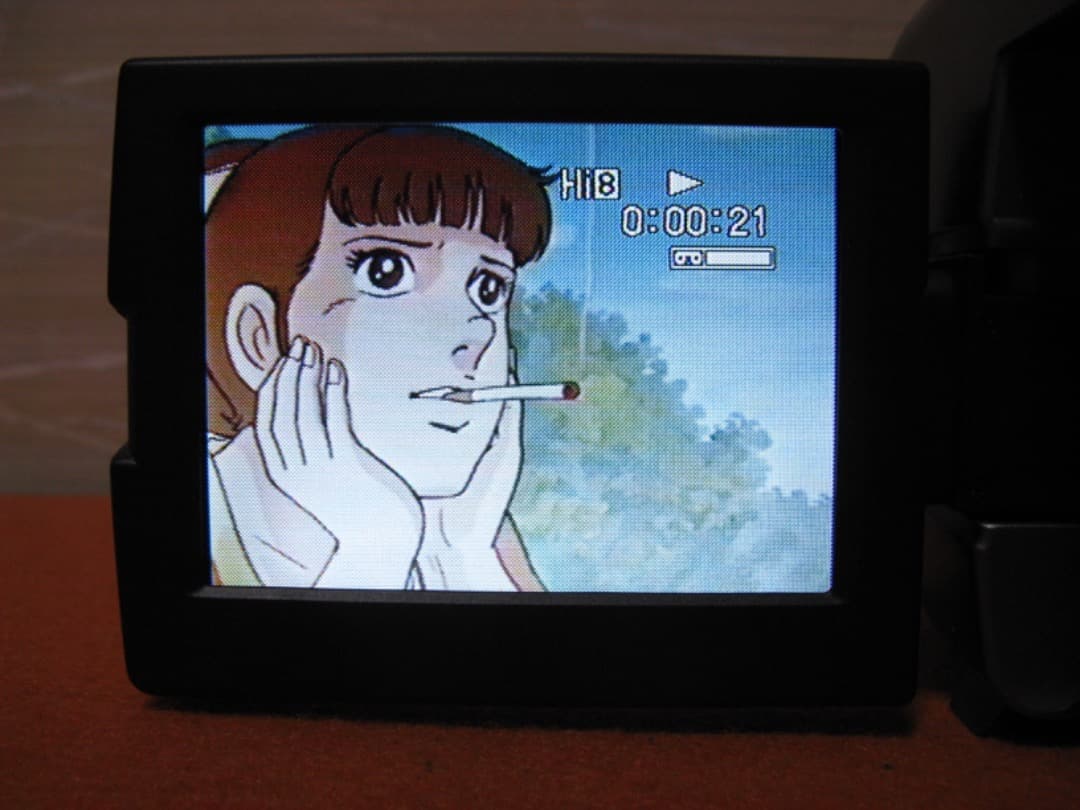 動作OK❗️☆SONYの液晶Hi8/8ミリビデオカメラ/CCD-TRV90