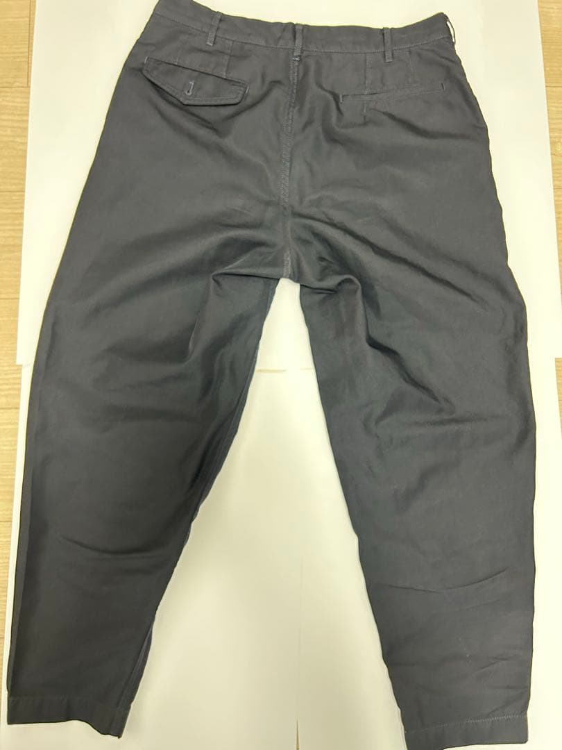 COMME des GARCONS HOMME DEUX ポリ縮絨加工 Mパンツ